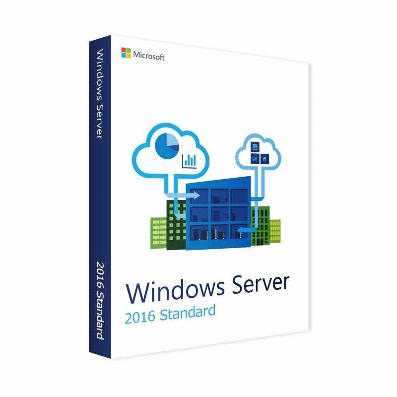 Licence Windows Serveur Standard 2016 Coffret