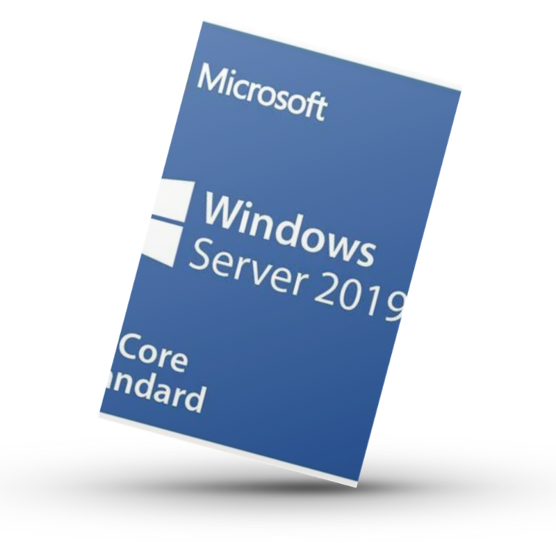 Abonnement logiciel Microsoft Windows Server Standard 2019 coffret 12 MOIS