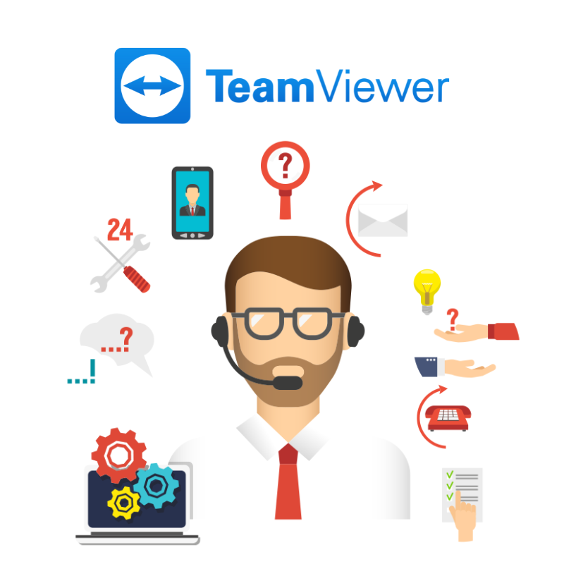 Abonnement et support Logiciel Teamviewer  12 mois