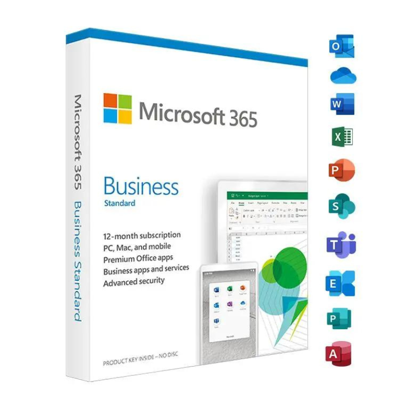 Abonnement Microsoft 365 Edition Business Standard - Abonnement 12 Mois par USER